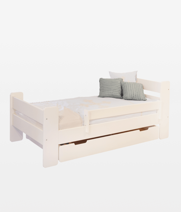 Single Bed with Under-Bed Drawers